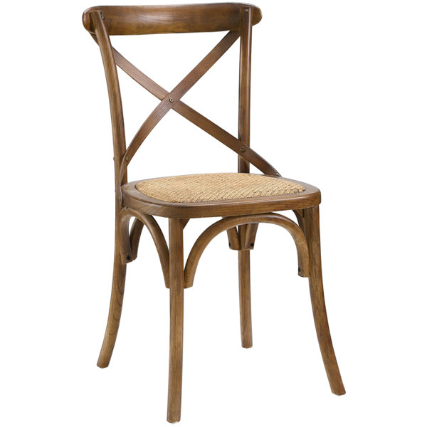 Farmhouse & Rustic Cross Back Dining Chairs Birch Lane